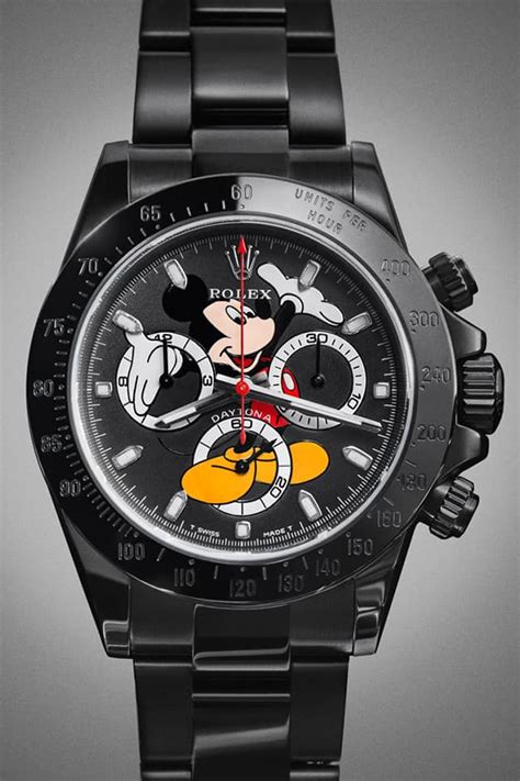 rolex mickey mouse daytona dial|disney rolex mickey mouse.